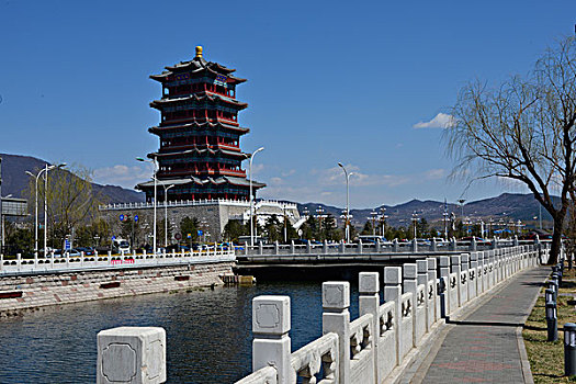 北京门头沟区永定楼