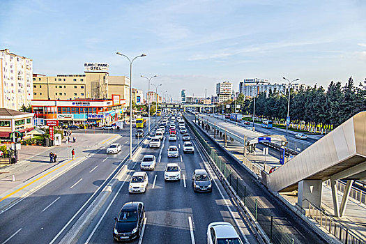 城市,街景,伊斯坦布尔,土耳其