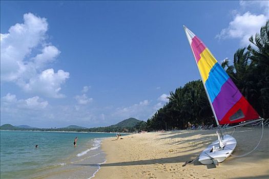 帆板运动,帆板,苏梅岛,泰国,东南亚