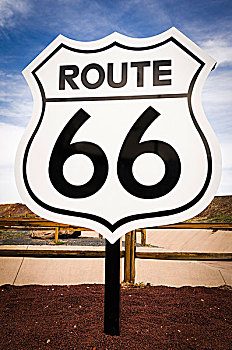 公路,标识,历史,66号公路,塞利格曼,亚利桑那,美国