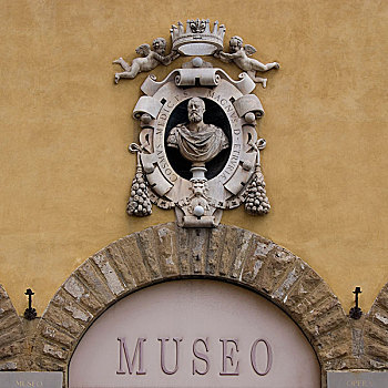博物馆,入口,建筑细节,佛罗伦萨,意大利