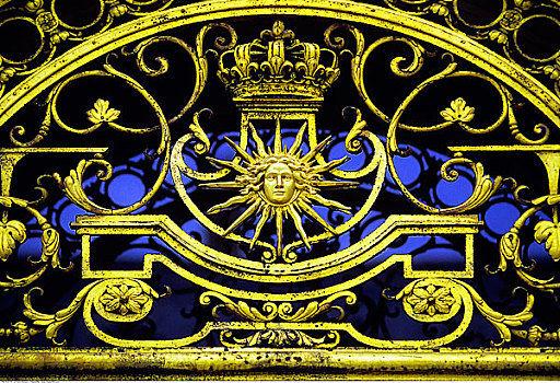 栅栏,特写,凡尔赛宫,法国