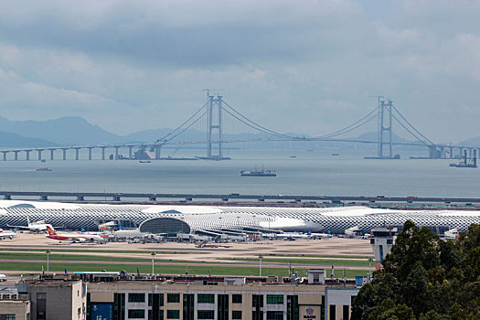 深圳机场及深中通道