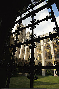 大门,威斯敏斯特教堂,伦敦,英格兰