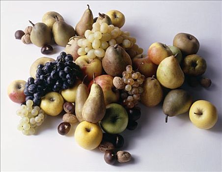 构图,水果,葡萄干,喜爱