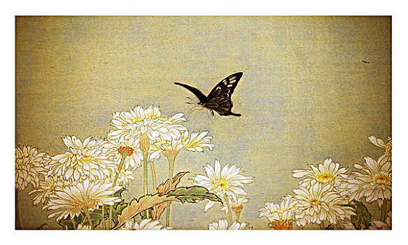 國畫、花卉