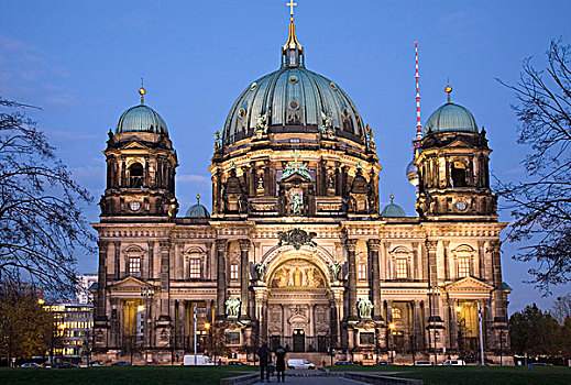 柏林大教堂,柏林,德国,欧洲