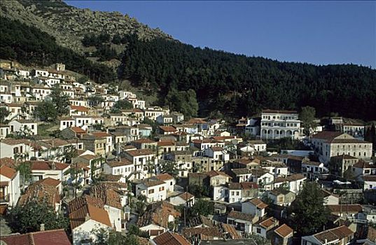 首府,萨莫色雷斯岛,岛屿,希腊