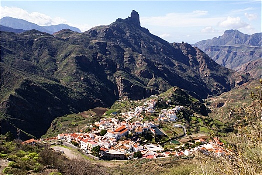 风景,大卡纳利岛,加纳利群岛