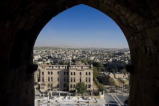 叙利亚,阿勒颇,老城,世界遗产,城堡,壁