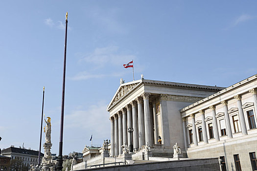 维也纳,议会,国会大厦,环路,希腊罗马式,政府所在地