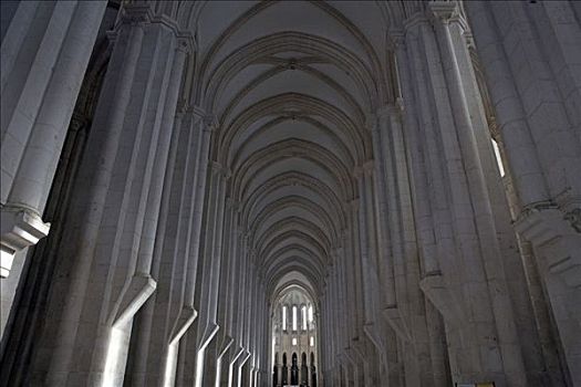 教堂中殿,圣马利亚,葡萄牙,欧洲