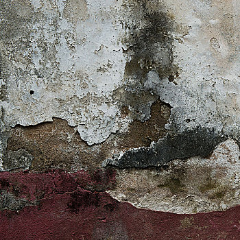 抽象,老,低劣,混凝土墙,背景