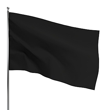 黑色,旗帜