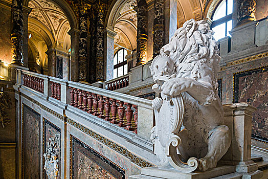奥地利,维也纳,博物馆,艺术,历史,室内,入口