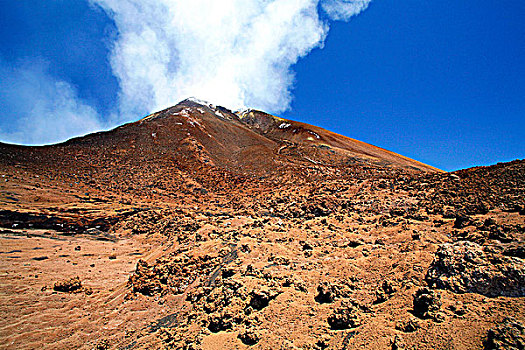 意大利,西西里,埃特纳火山,火山