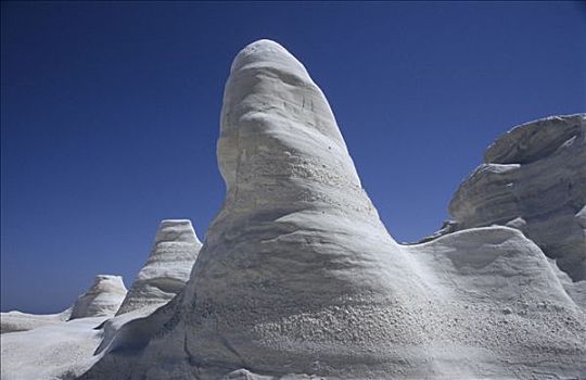 沙岩构造,基克拉迪群岛,希腊,欧洲