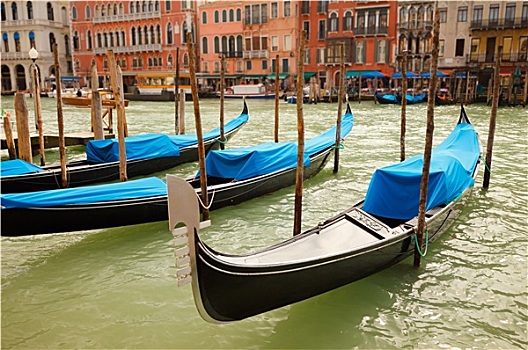 传统,小船,威尼斯