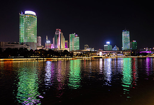 宁波城市夜景