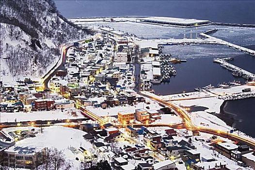 天际线,知床半岛,北海道,日本