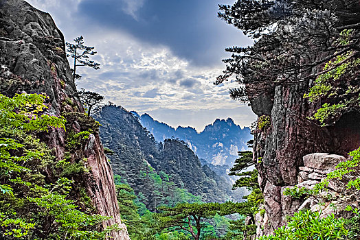 安徽省黄山市黄山风景区西海大峡谷自然景观