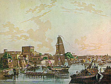 加尔各答,1788年,艺术家