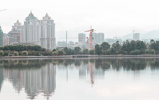 玉龙湖风景