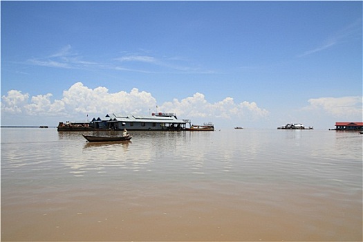 树液,湖,柬埔寨