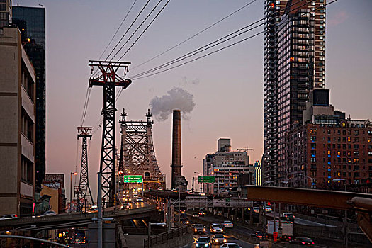 建筑,高速公路,风景,有趣