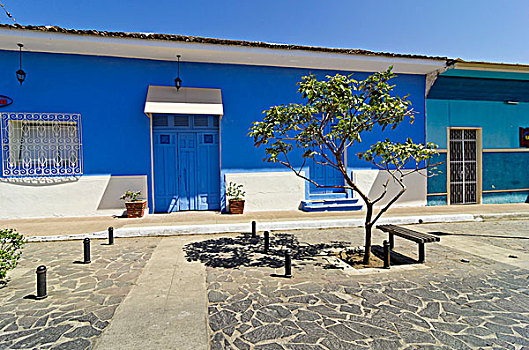建筑,格拉纳达,尼加拉瓜,中美洲