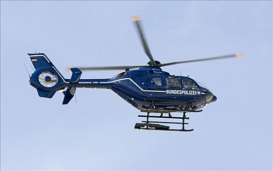 直升飞机,德国,联邦,警察,欧洲直升机公司
