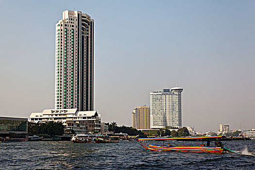 曼谷,湄南河,泰国,亚洲