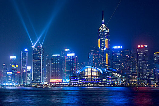 香港,中国,摩天大楼,天际线,九龙