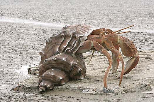 海洋生物雕塑