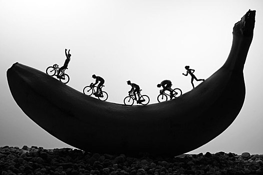 自行车赛,香蕉