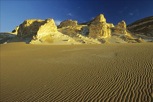 埃及,老,白沙漠