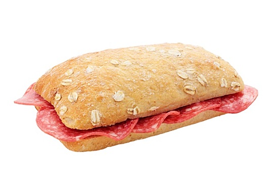 意大利腊肠,三明治