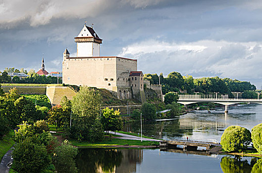 德国,城堡,爱沙尼亚
