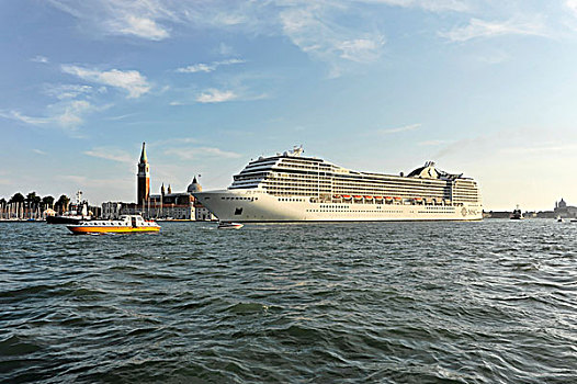 游船,音乐,2006年,乘客,到达,威尼斯,威尼托,意大利,欧洲