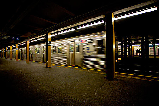 美国,纽约,地铁
