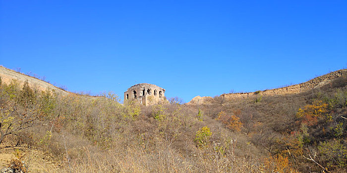 长城秋景