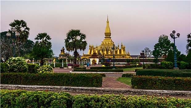 国王,雕塑,塔銮寺,佛塔