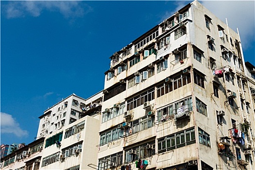 老,住宅建筑,香港