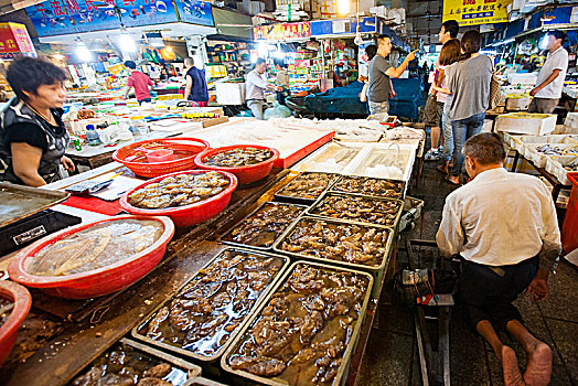 南宁海鲜市场图片