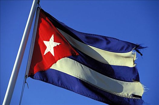 旧古巴国旗图片