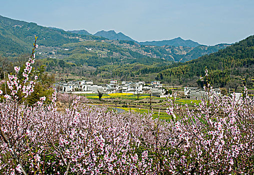 安徽黟县,山里的村庒