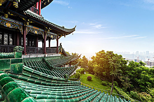 古代建筑,洪恩寺,洪恩閣樓