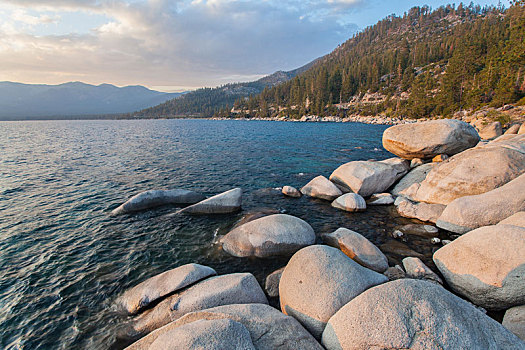 漂亮,太浩湖,加利福尼亚