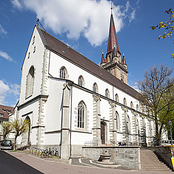 大教堂,圣母,巴登符腾堡,德国,欧洲