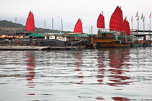 香港回归十周年图片展览－渔船